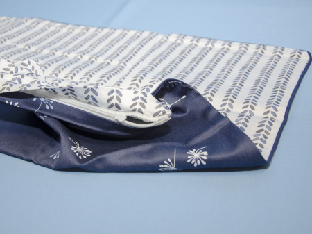  Пододеяльник Elegante Fleurs 2438R/2 (indigo/тсиний) фото в интернет-магазине Герд Биллербек