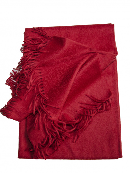 Плед кашемировый Glen Saxon коллекция UNI 122 carmine 130x180