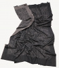  Плед кашемировый Glen Saxon Border Paisley/дамасский узор 120 Black Sand Stone/002 150x200 фото в интернет-магазине Герд Биллербек