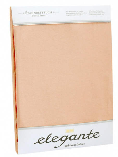 Простыня Elegante 6800/81 (apricot/абрикосовый) 240x260